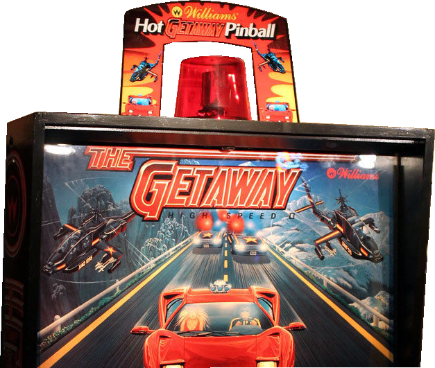 The Getaway Topper Ministry of Pinball