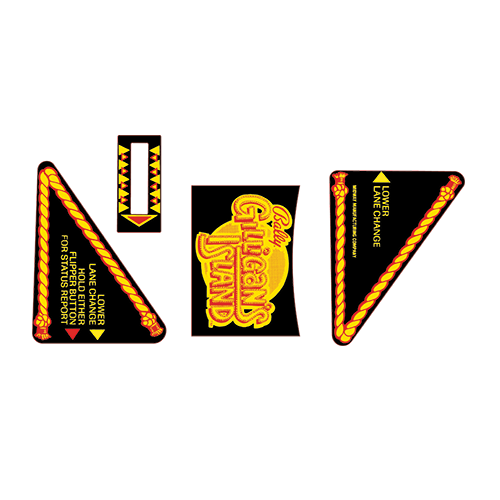 Gilligan’s Island Apron Decal Set - Image 1