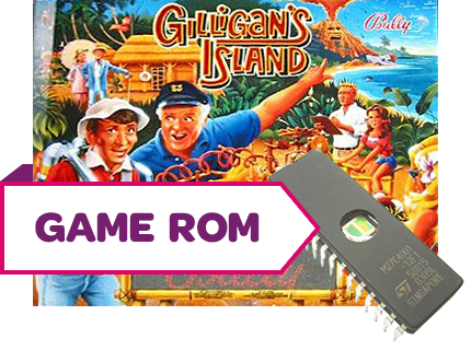 Gilligan's Island CPU Game Rom