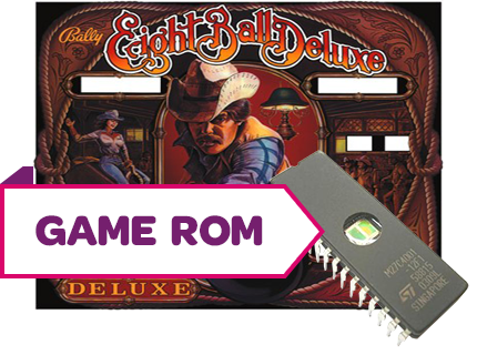 Eight Ball Deluxe CPU Game Rom Set