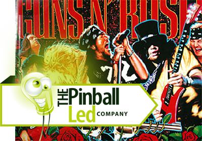 Guns N' Roses UltiFlux Playfield LED Set - Image 1