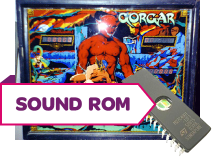 Gorgar Sound Rom IC7