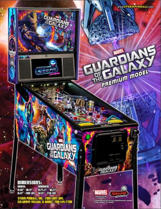 Guardians of the Galaxy Premium Flyer