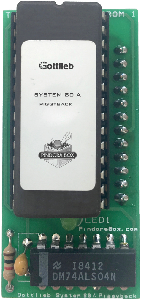 Gottlieb System 80A Piggyback - Image 1