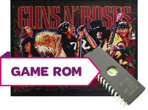 Guns N' Roses Game/Display Rom Set