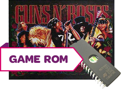 Guns N' Roses Game/Display Rom Set (Dutch) - Image 1