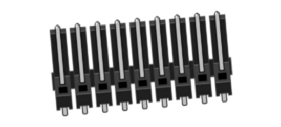 Molex Locking Header 9-PIN - Image 1