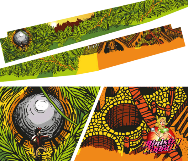 Indiana Jones Sideboard Decals