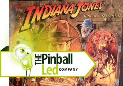 Indiana Jones UltiFlux Main Playfield LED Set