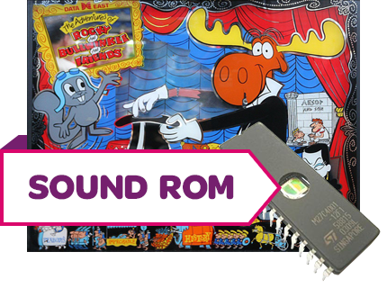 Adventures of Rocky and Bullwinkle and Friends Sound Rom U17 - Image 1