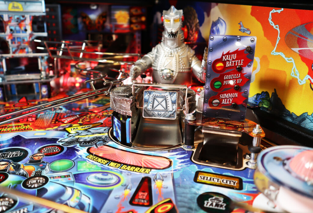 Godzilla Mechagodzilla Shield Sculpt by The Art of Pinball