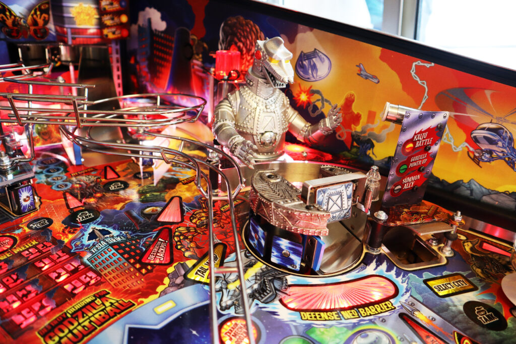 Godzilla Mechagodzilla Shield Sculpt by The Art of Pinball