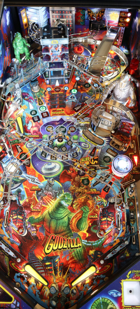 Godzilla Mechagodzilla Shield Sculpt by The Art of Pinball