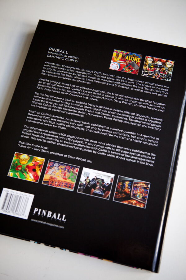 PINBALL by Santiago Ciuffo (hardcover book)