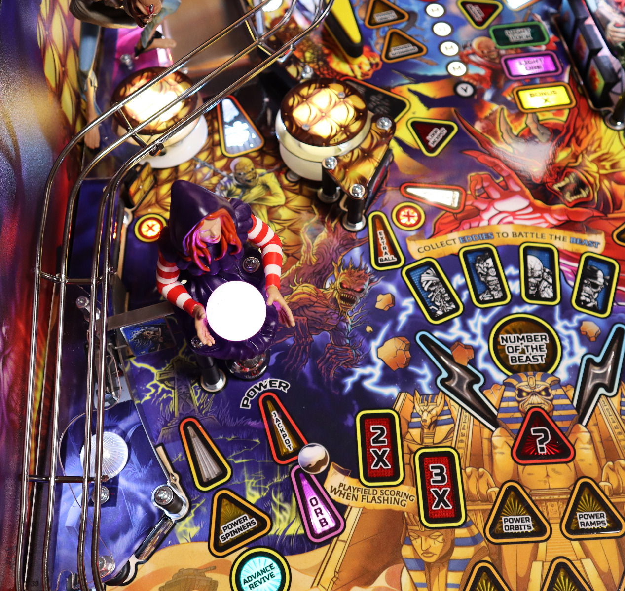 Iron Maiden Sculpted Oracle by The Art of Pinball - Image 10