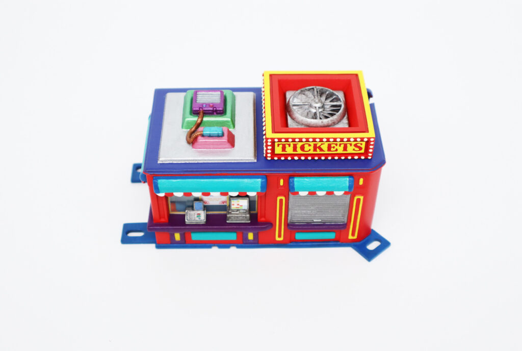 Toy Story 4 Sculpted interactive Carnival Booths DELUXE by The Art of Pinball