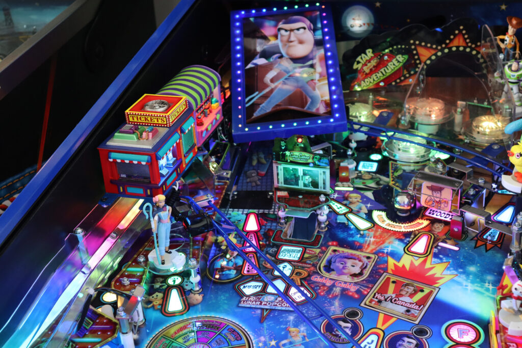 Toy Story 4 Sculpted interactive Carnival Booths DELUXE by The Art of Pinball