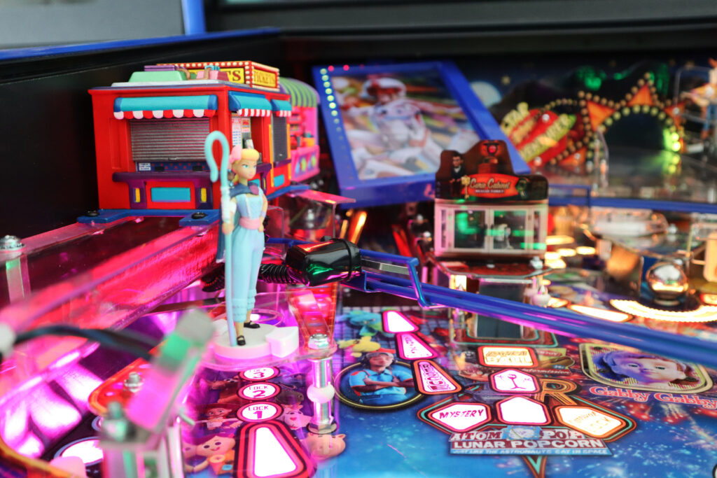 Toy Story 4 Sculpted interactive Carnival Booths DELUXE by The Art of Pinball