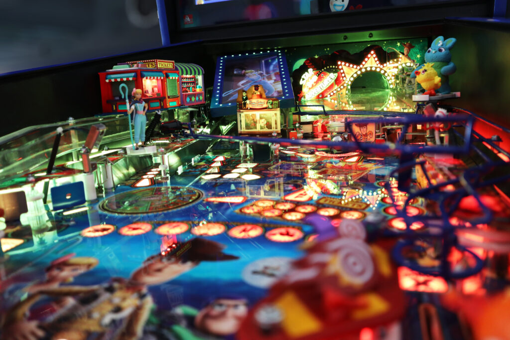 Toy Story 4 Sculpted interactive Carnival Booths DELUXE by The Art of Pinball