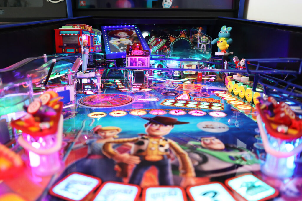 Toy Story 4 Sculpted interactive Carnival Booths DELUXE by The Art of Pinball