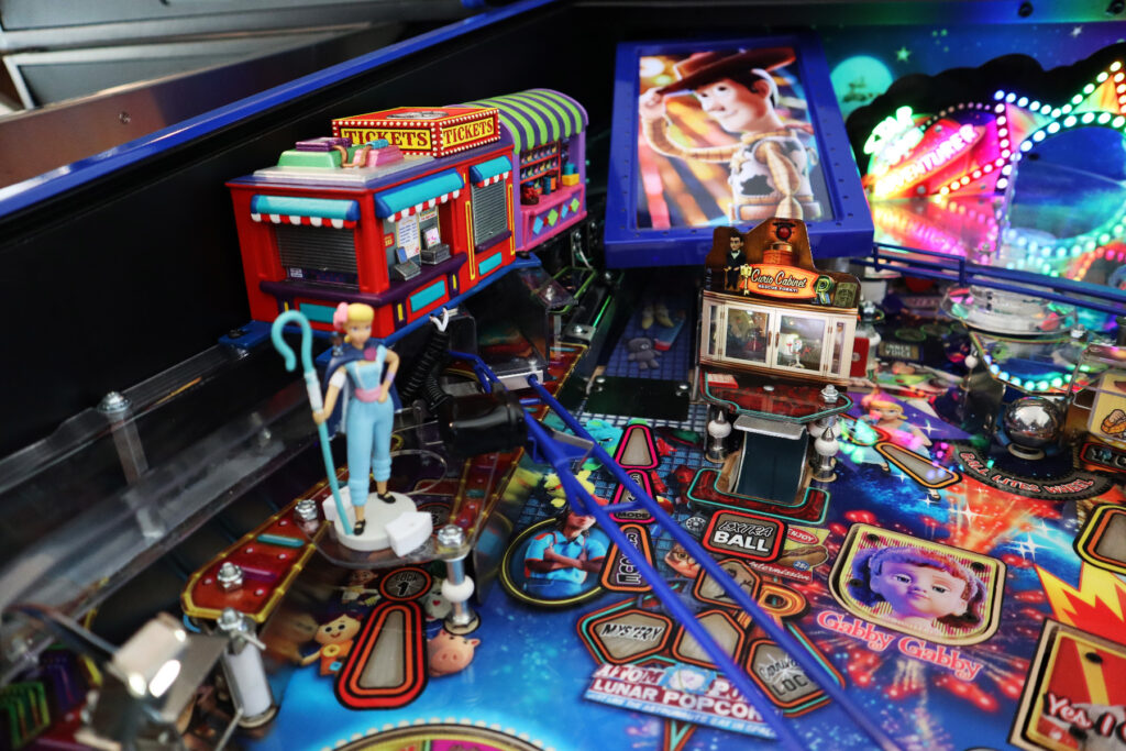 Toy Story 4 Sculpted interactive Carnival Booths DELUXE by The Art of Pinball