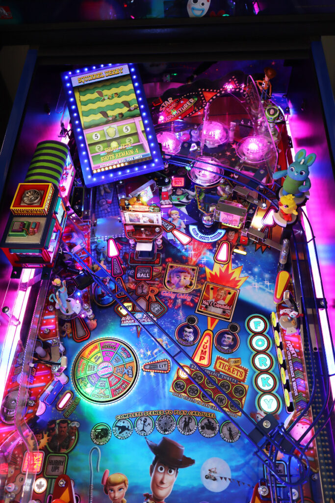 Toy Story 4 Sculpted interactive Carnival Booths DELUXE by The Art of Pinball