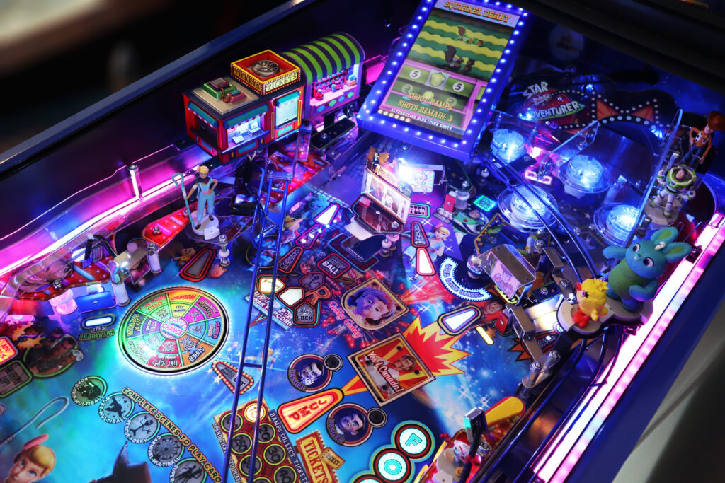 Toy Story 4 Sculpted interactive Carnival Booths DELUXE by The Art of Pinball