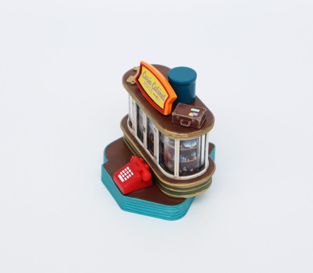 Toy Story 4 Sculpted Interactive Curio Cabinet by The Art of Pinball