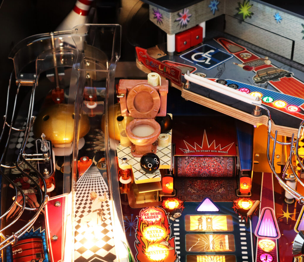 The Big Lebowski Toilet Scoop by The Art of Pinball