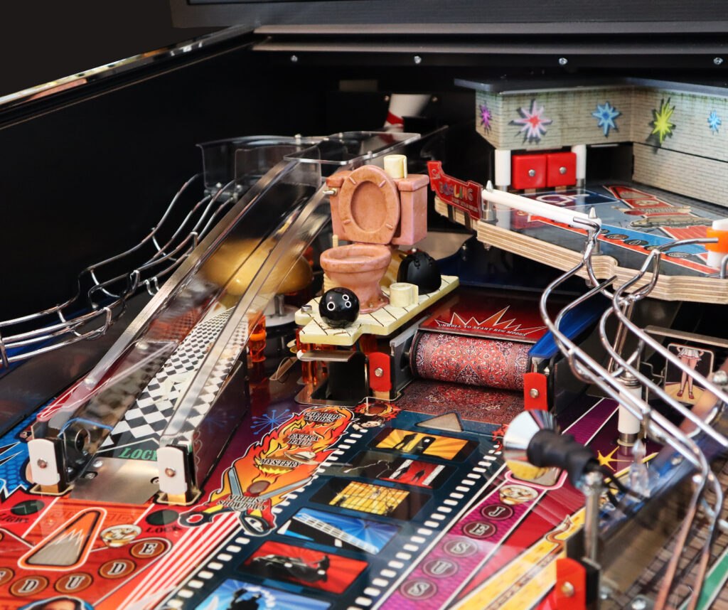 The Big Lebowski Toilet Scoop by The Art of Pinball