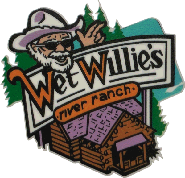 White Water Wet Willies Decal