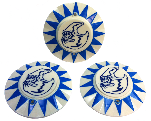 Silverball Mania Bumper Cap Set