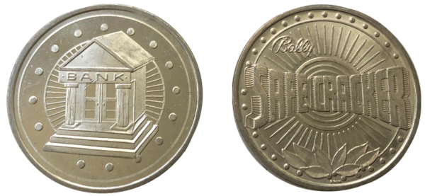 Safe Cracker Silver "Bank Vault" Token