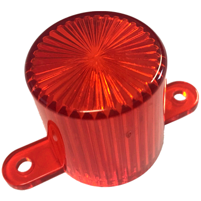 Dome Flash Lamp Screw Amber 03-8149-8 - Image 1