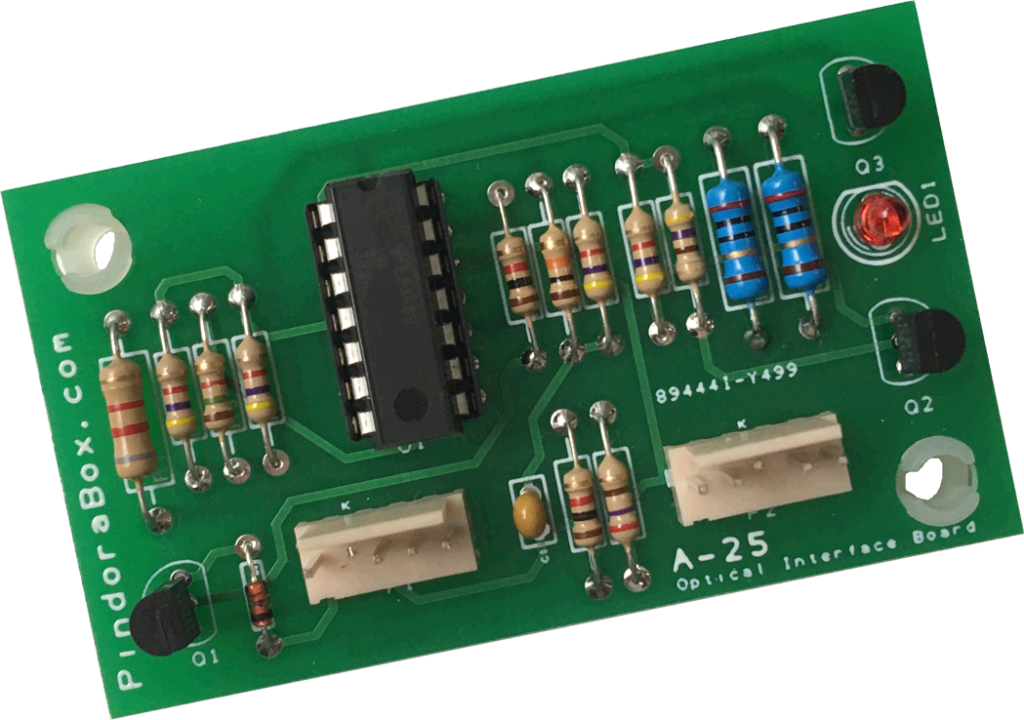 Gottlieb System 3 A-25 Opto Interface Board MA1558