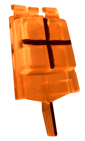 Indianapolis 500 Orange Illuminated Target Insert