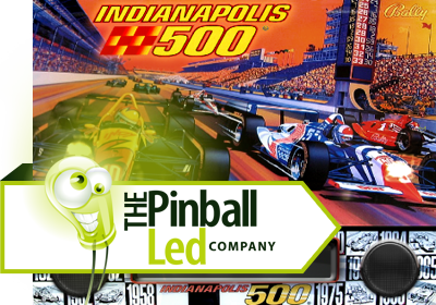 Indianapolis 500 UltiFlux Playfield LED Set