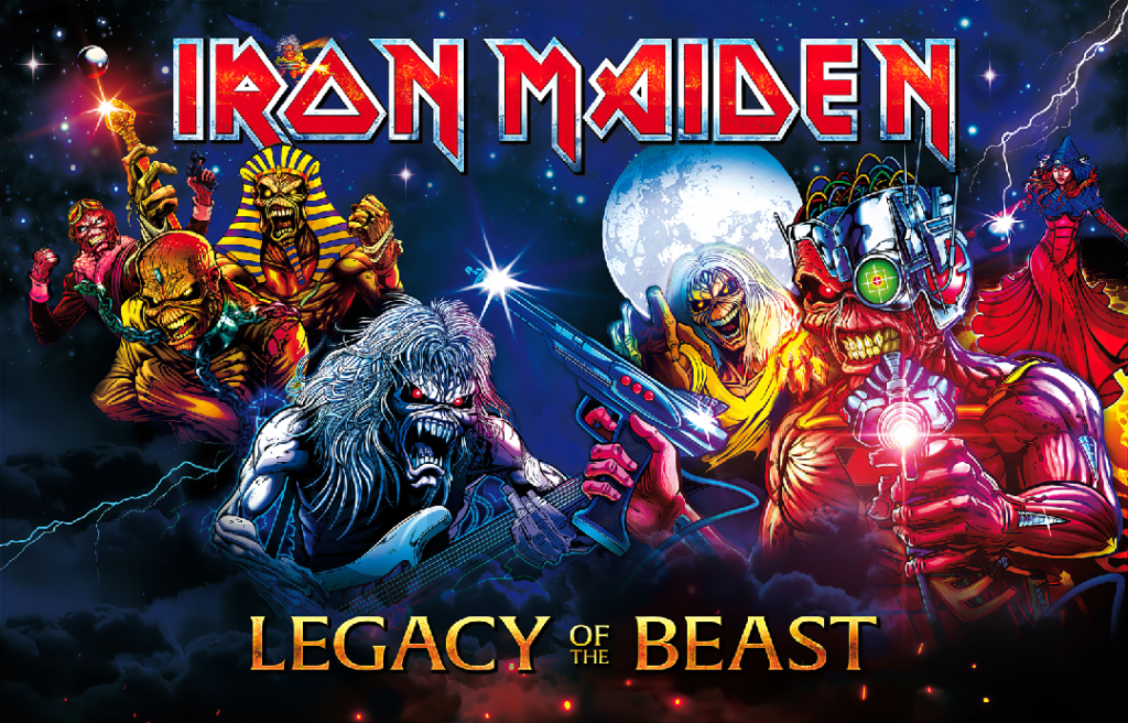 Iron Maiden Alternate Translite