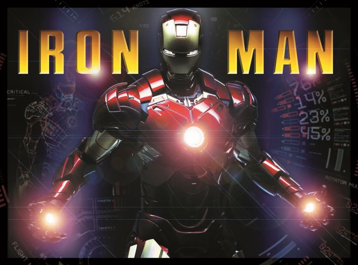 Iron Man Alternate Translite 2 - Image 1