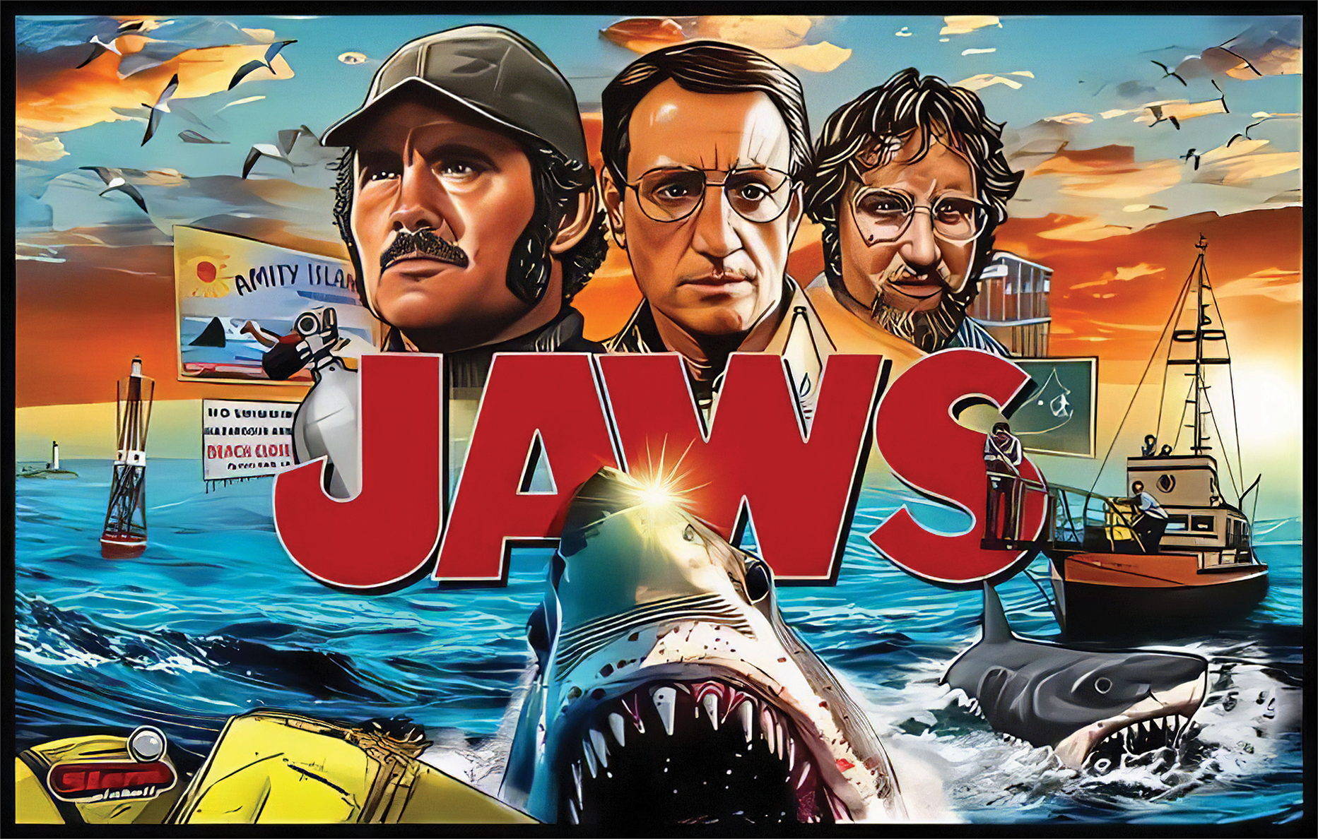 Jaws Alternate Translite - Image 1