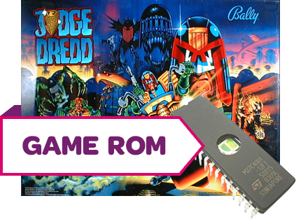 Judge Dredd CPU Game Rom L1AT (With Planet Lock) - Image 1