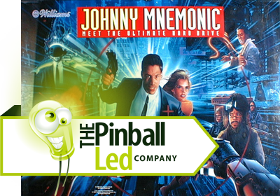 Johnny Mnemonic UltiFlux Playfield LED Set