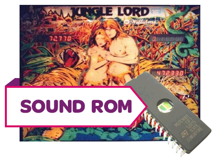 Jungle Lord Sound Rom IC12