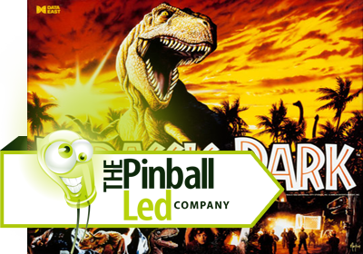 Jurassic Park UltiFlux Playfield LED Set