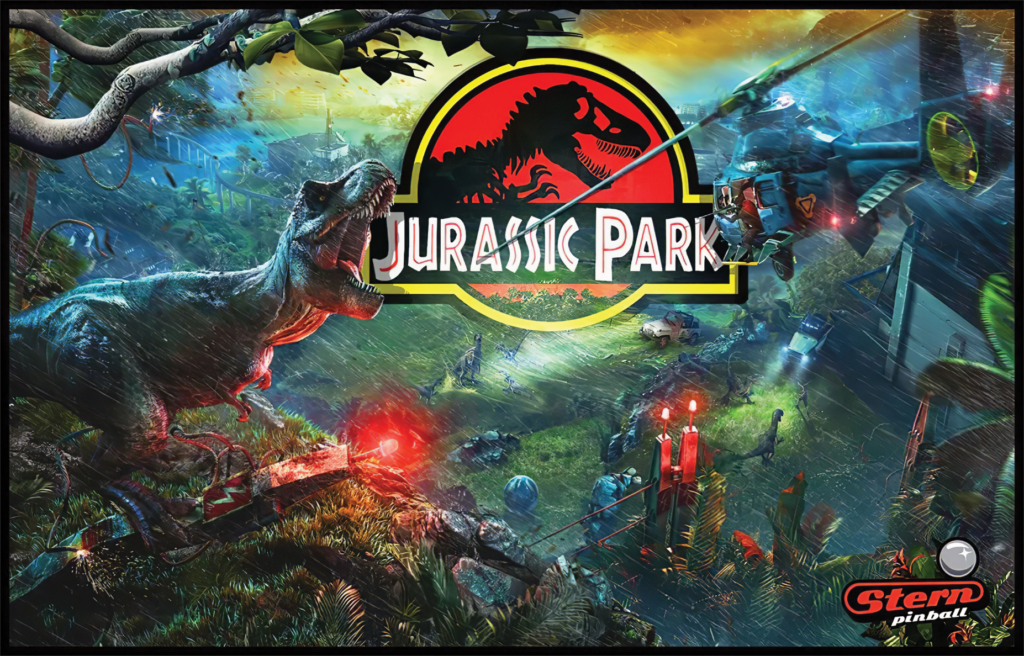 Jurassic Park Alternate Translite