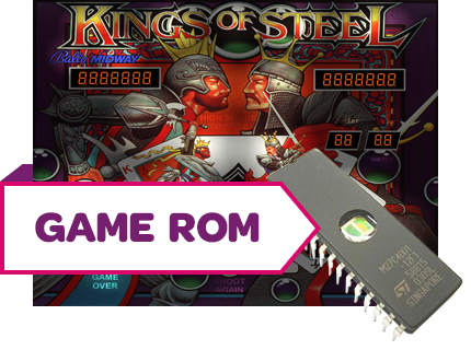 Kings of Steel CPU Game Rom Set - Image 1