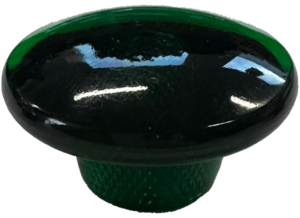 Green Transparant Knob with M8 thread