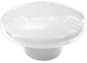 White Knob with M8 thread