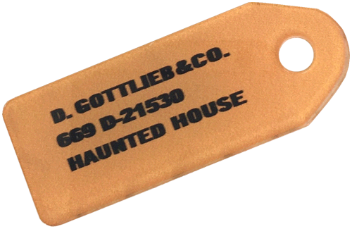 Haunted House Keyfob