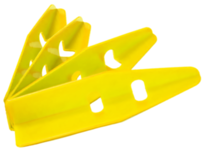 Cabinet Protectors 4 Piece Set Yellow - Image 1